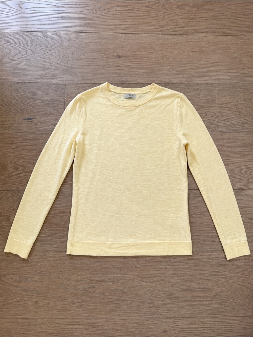 J. Crew Girlfriend Crewneck Tee Black